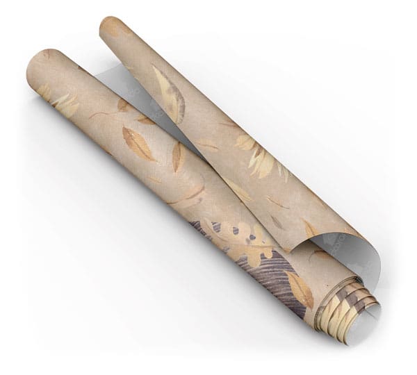 Papel de parede Adesivo Infantil Aquarela Bichinho Folhagens Outono Dcorando