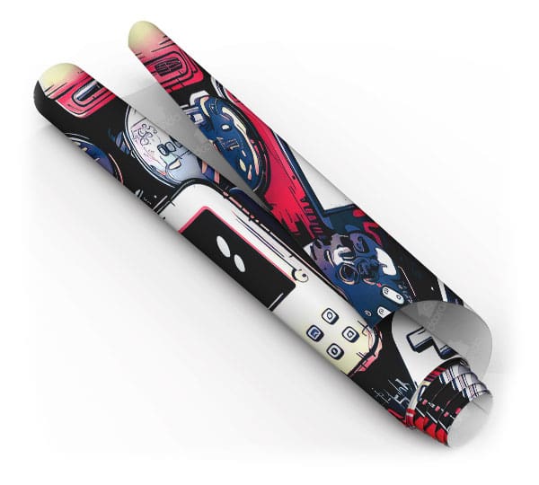 Papel Adesivo Gamer Retro Dcorando