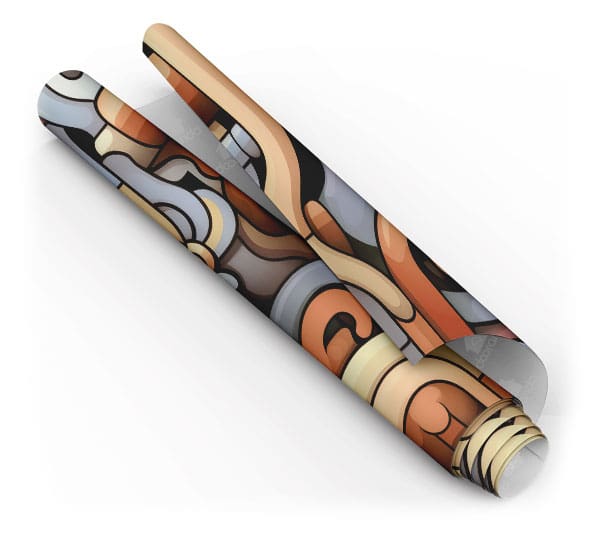 Papel Adesivo Infantil Abstrato Moderno Dcorando