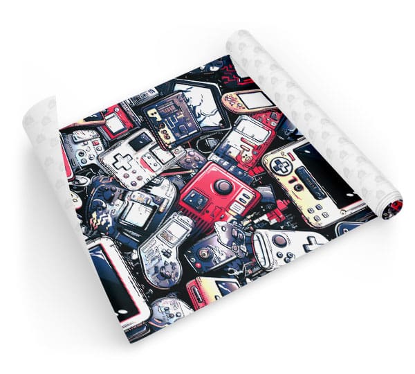 Papel De Parede Gamer Retro Dcorando
