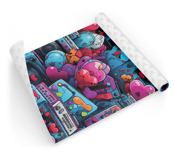 Papel Infantil Menina Adolescente Estilo Alternativo