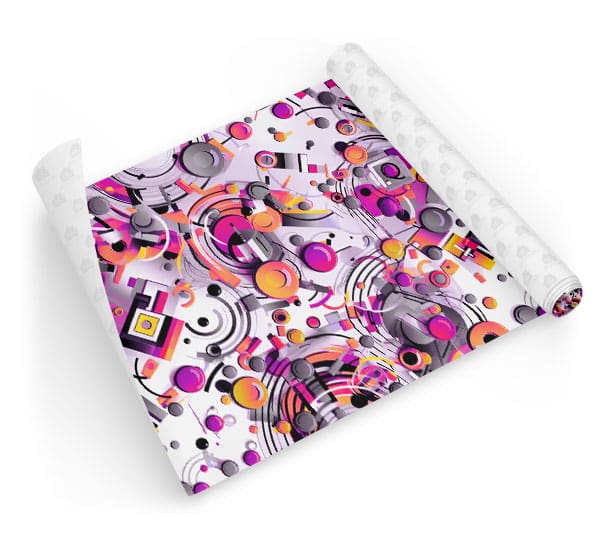 Quarto De Menina Papel Abstrato Moderno Colorido Dcorando