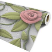 Papel de Parede Folhagem 3D da Dcorando