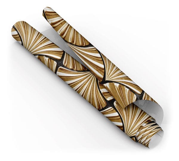 Papel Adesivo-de parede Lavável Dourado