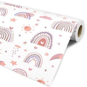 Papel de parede boho chuva de amor Dcorando